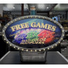 IGT S-2000 I-Game I-Plus 2X 3X 4X Multi-Color Multipliers Slot Machine Topper