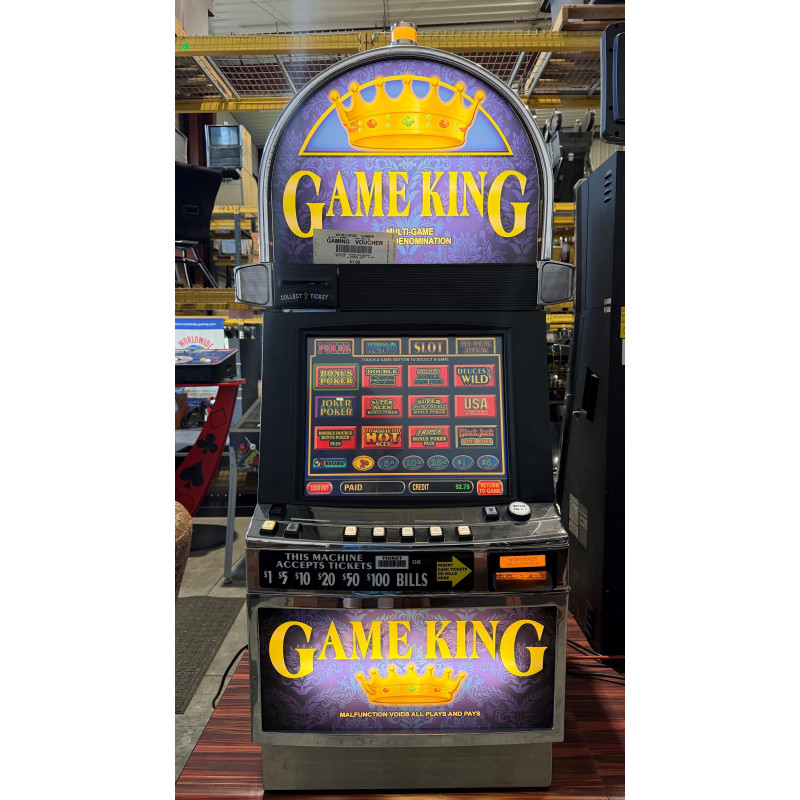 Multi-Game Video Poker Slot Machine - Touchscreen Fun