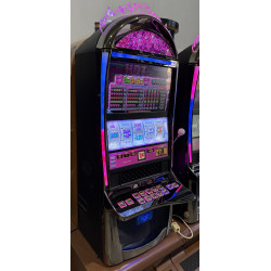 IGT Hot Pink 7s Ruby Slot Machine 1¢ Mechanical Reels Casino Game LED Model A