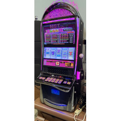 IGT Hot Pink 7s Ruby Slot Machine 1¢ Mechanical Reels Casino Game LED Model A