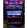 IGT Hot Pink 7s Ruby Slot Machine 1¢ Mechanical Reels Casino Game LED Model A