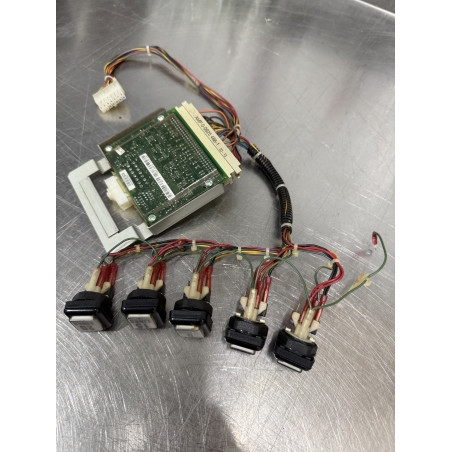 IGT Long Edge I/O Board 0-0925-486-1 w/ Line Select Button Harness Slot Machine